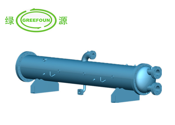 Agua de mar anti - cambiador de calor corrosivo del tubo de la capa R407C